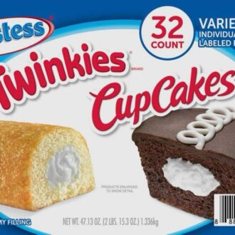 Hostess Twinkies and Cupcakes Variety Pack, 32 Individually Wrapped Cakes