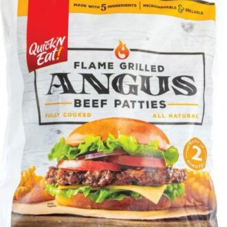 Gourmet Kitchn Burgers Cooked Angus Choice Beef Steak Burgers