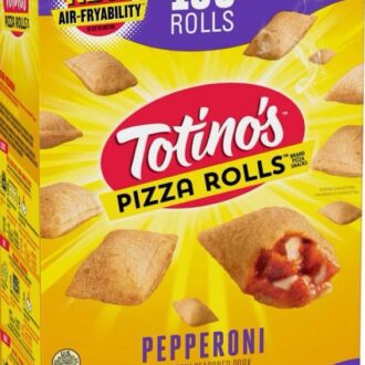 Totino's Pizza Rolls, Pepperoni Flavored, Frozen Snacks, 160 Rolls