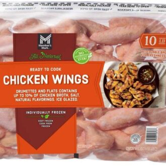 Member's Mark Bone In Chicken Wings, Frozen, 10 lbs