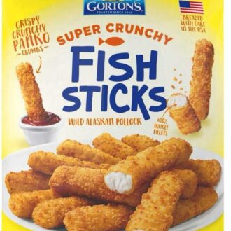 Crunchy Breaded Fish Sticks